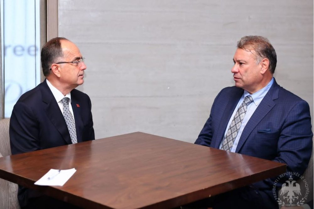 Presidenti Begaj takon në Nju Jork zyrtarin e lartë të