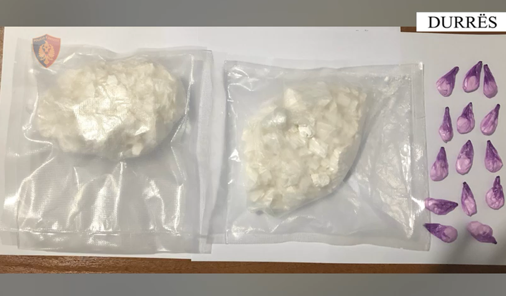 Kokainë për klubet e natës në Durrës, arrestohen dy