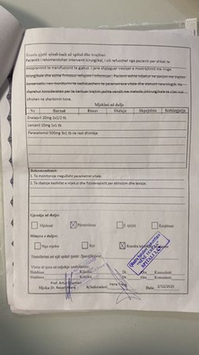 &ldquo;Nj&euml; baba lufton p&euml;r jet&euml;n&rdquo;, Ylber Qenani k&euml;rkon