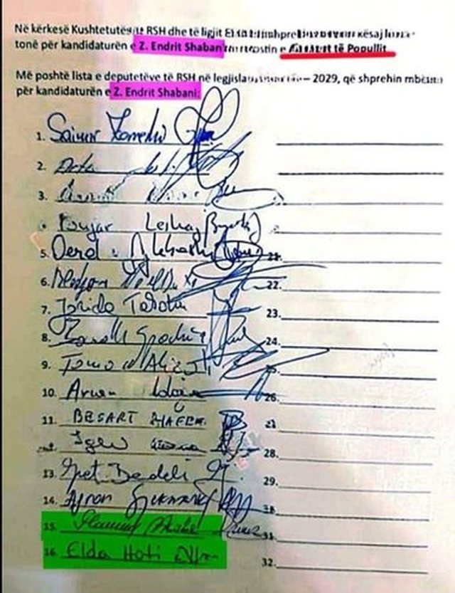 Avokati i Berishës nxjerr emrat e deputetëve demokratë që