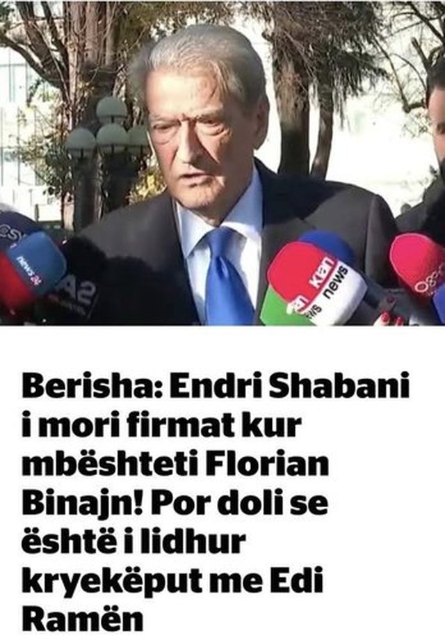 Firmat për Endri Shabanin, Murrizi shpërthen kundër