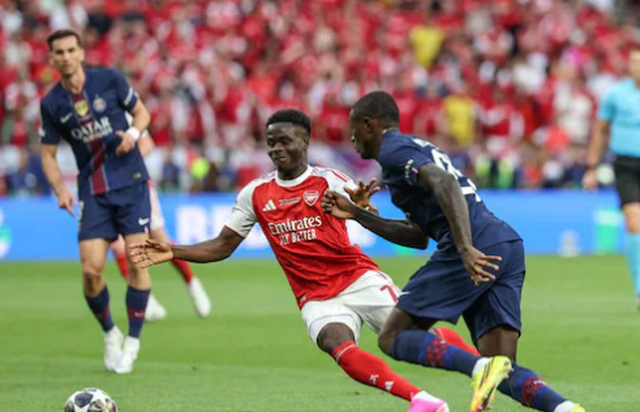 Champions League final, Arsenal leads the way against the reigning champions