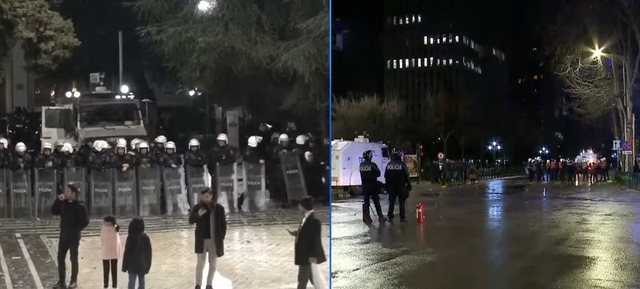 Protesta e djeshme e opozit&euml;s, 52 t&euml; shoq&euml;ruar n&euml; polici