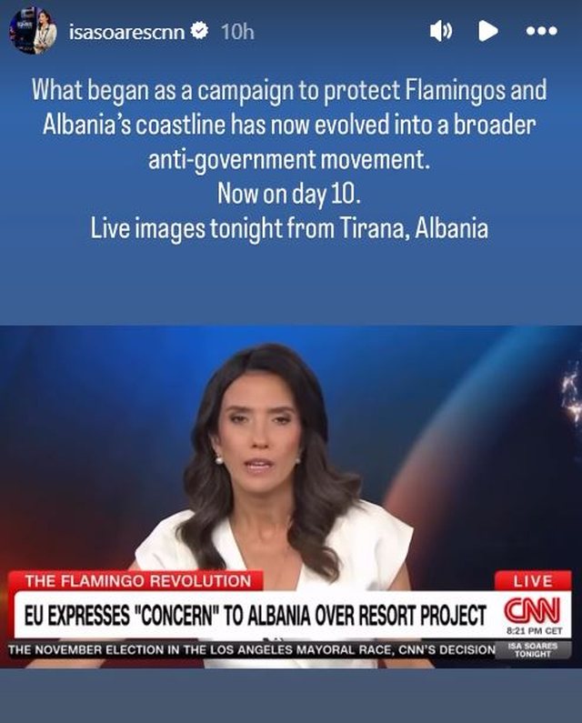 Revolta qytetare për largimin e Ramës, gazetarja e CNN: Nuk