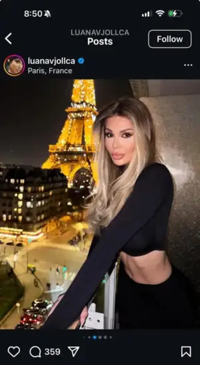 Luana Vjollca in a new relationship? She was caught "mat" in Paris