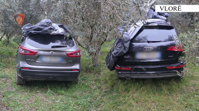 Crime is prevented in Vlora, two stolen SUVs and fuel bottles are discovered