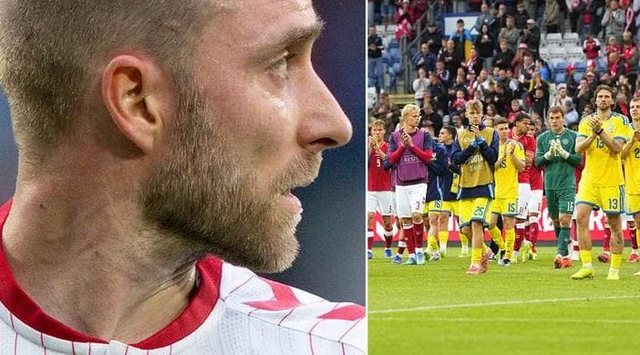Eriksen's second collapse on the field of play, Denmark's doctor
