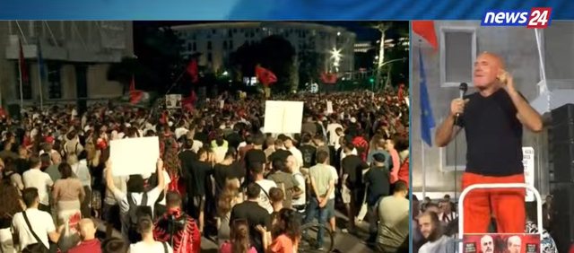 “Kam ardhur nga Italia, t’ju bashkohem!”/ Protestuesi: Nga