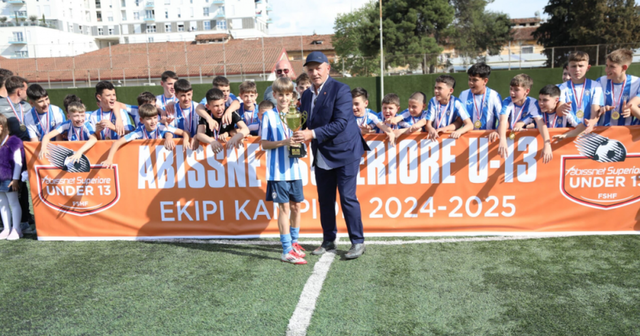 Tirana U-13 shpallet kampion i sezonit 2024-2025