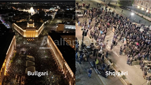 Protesta në Bullgari, "Foltoria" në Shqipëri