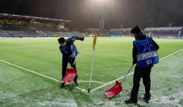 Norwegian frost, here's what temperatures Inter will play in in the