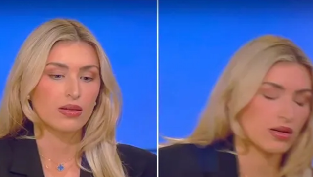 VIDEO/ Të ftuarës i bie të fikët “live” në