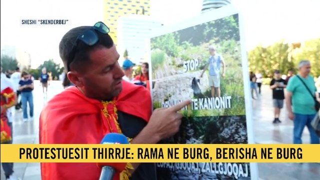 &ldquo;Jam n&euml; protest&euml; p&euml;r f&euml;mij&euml;t e mi!&rdquo;/