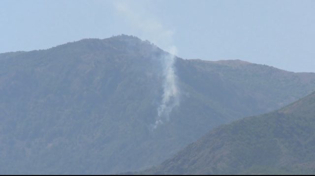 Zjarr në malin e Gërmanit në Mat, ndërhyrja e