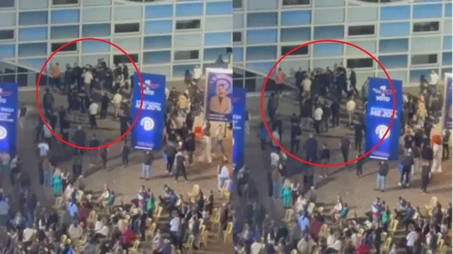 Zbardhen detajet nga sherri në mitingun e PD, u dhunua roja i stadiumit dhe