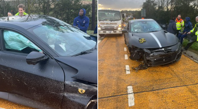 Ferrari i shkatërruar, yjet e Tottenham pësojnë aksident