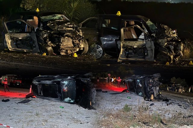 Makinat janë copëtuar nga përplasja, dalin pamjet e aksidentit ku