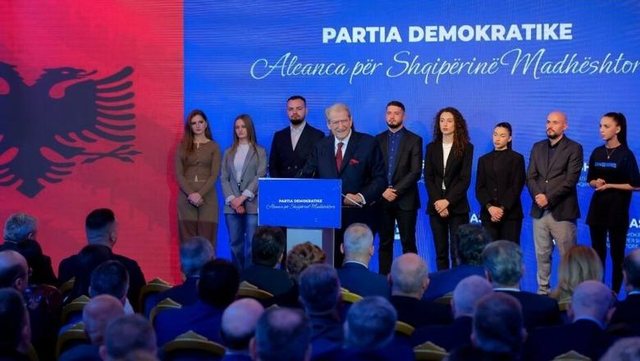 Who are the 186 candidates of the "Greater Albania" coalition for the