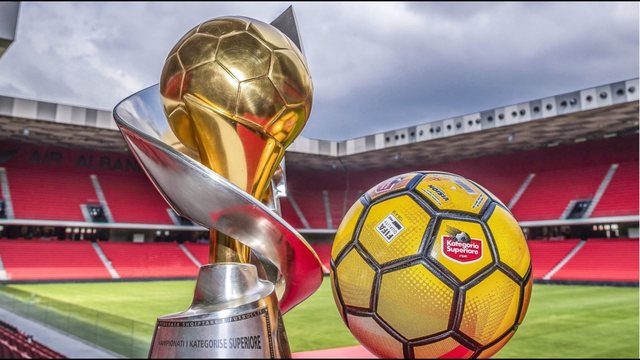 Vllaznia rimerr kreun, shk&euml;putet me 3 pik&euml; nga Elbasani dhe Egnatia,