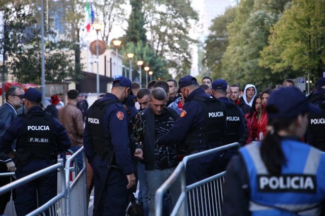Derbi Tirana-Partizani, policia plan masash, ja rrugët që bllokohen