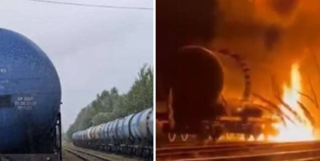 VIDEO/ Hakmerret shpejt Ukraina, godet logjistikën hekurudhore ruse