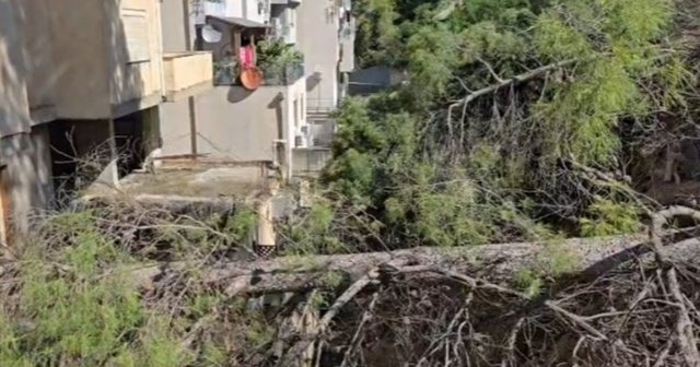 Momente ankthi n&euml; Currila! Rr&euml;shqet kodra, d&euml;mtohet pallati dhe