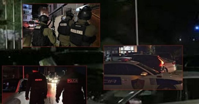 Policia ‘zbarkon’ në Durrës, shoqërohen disa persona