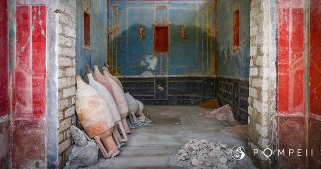 Arkeologët zbulojnë një banjo luksoze në Pompei, besohet se