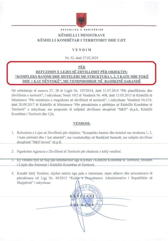 Dokumentet/ Qeveria i bën “bllok” mikut të Veliajt,