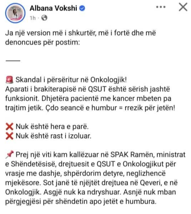 Albana Vokshi kapet duke përdorur ChatGPT, i kërkon një tekst