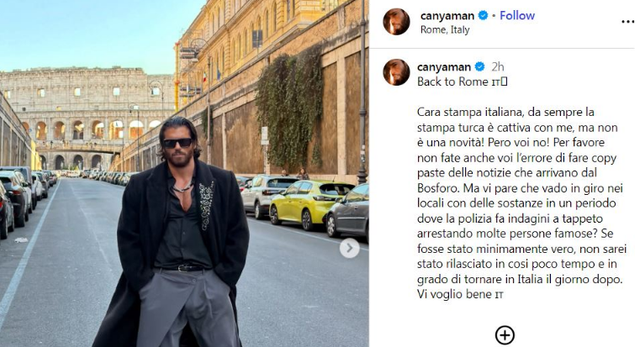 U arrestua pas operacionit antidrog&euml;, reagon aktori Can Yaman p&euml;r