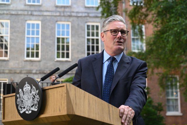 Starmer expresses concern over Putin's participation in Trump's