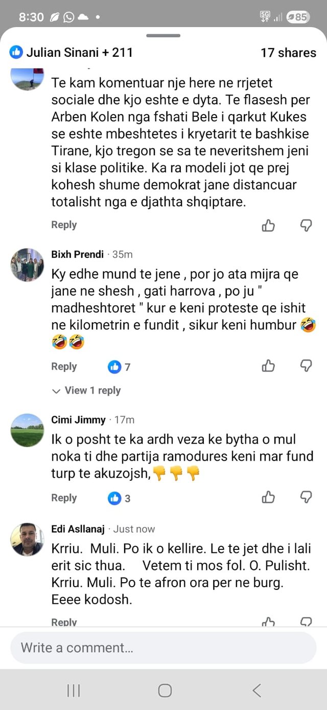 Flamuri i Berishës fut hundët në protestë, sulmon aktivistin