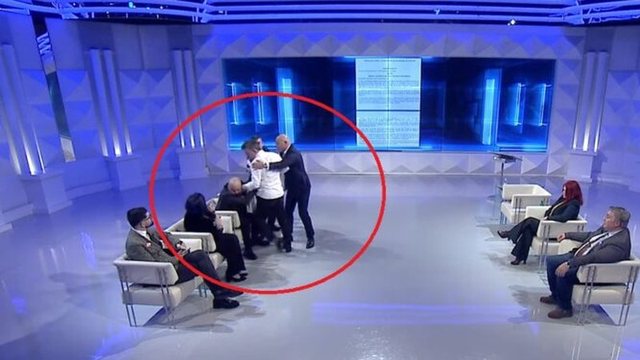 Përplasja fizike në studio me Berat Buzhalën, flet Alabatros