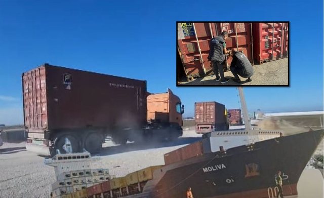 "Disguised" as iron oxide, the "Sokolaj" company carried out