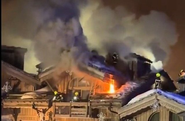 Fire at luxury hotel in French Alps, 270 people evacuated