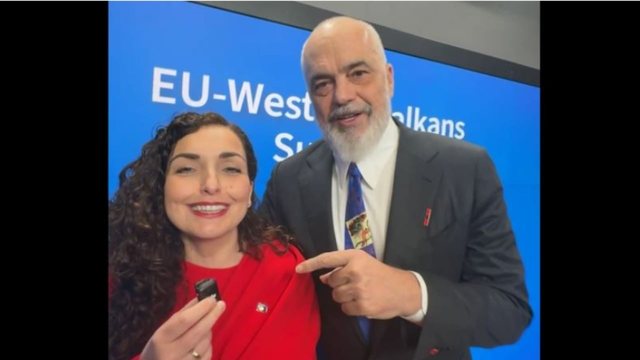 Video/ President Osmani announces the lifting of EU measures, Rama intervenes