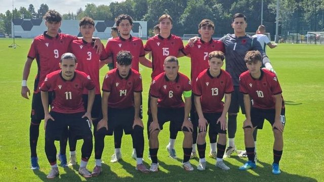Dy humbje n&euml; tre dit&euml;, Shqip&euml;ria U-19 mposhtet nga