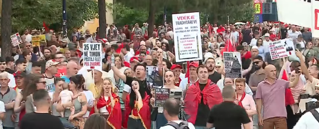 Shqiptarët në revoltë! Nga sheshi “Skënderbej”,
