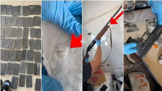 FOTO/ Zbulimi i laboratorit të drogës në Yzberisht, si i vinte