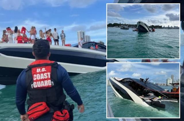 Jahti luksoz fundoset në Miami Beach: 32 influencuese shpëtohen pa