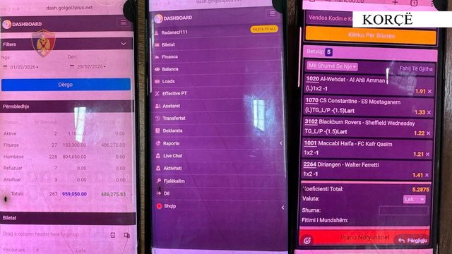 Organizonin baste sportive online/ Arrestohet nj&euml; person, dy t&euml;