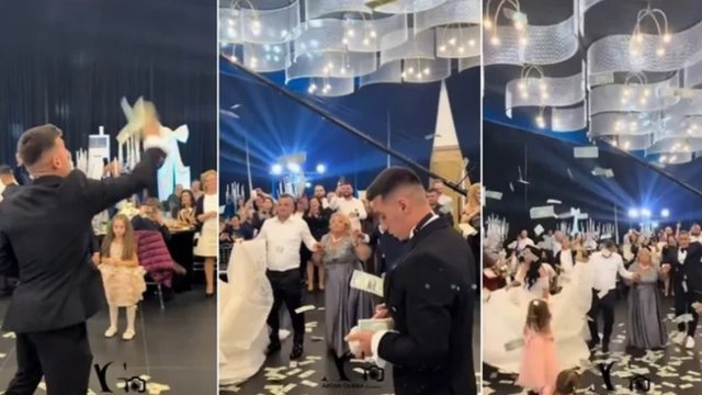 “Lumë” parash në dasmën e motrës, Uzuni