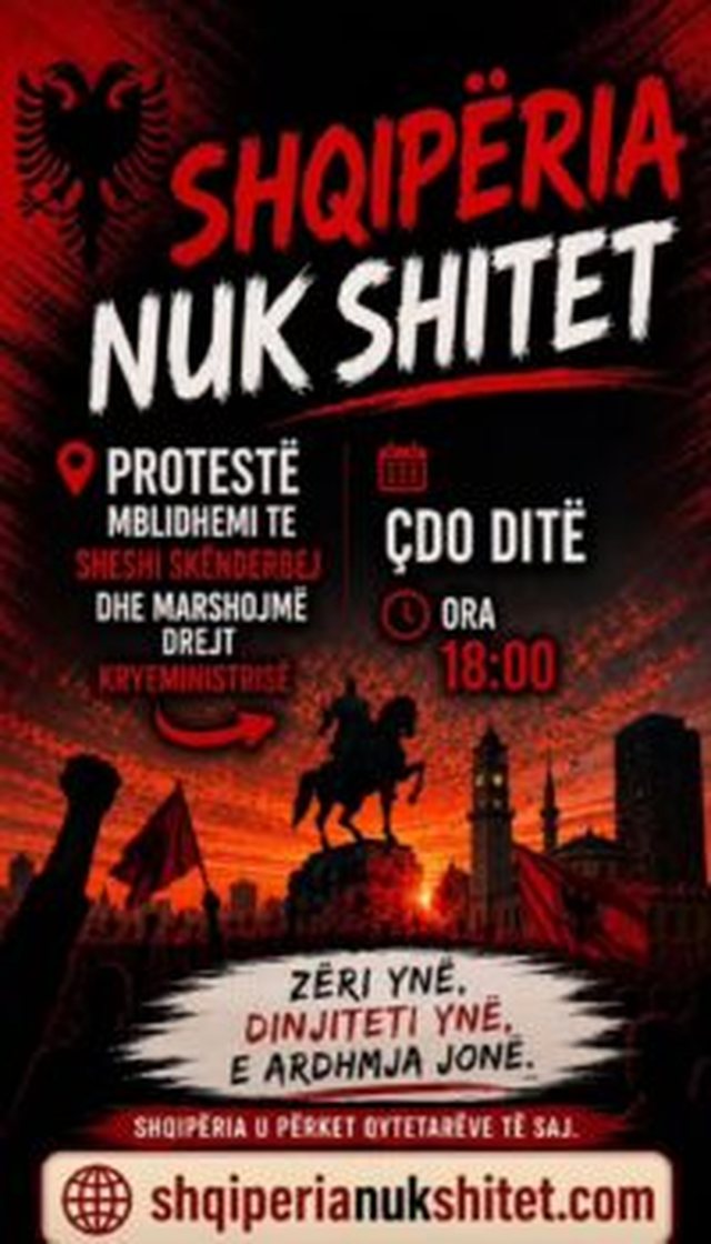 Dita e 12-t&euml;/  Protestuesit nisin t&euml; grumbullohen te Sheshi