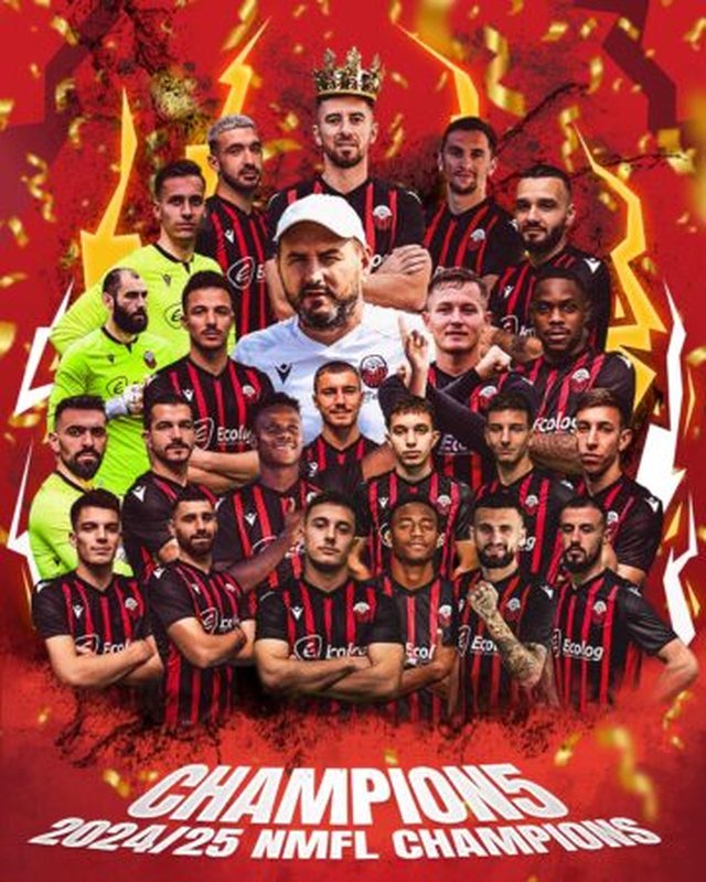 Shkëndija shpallet kampione në Maqedoninë e Veriut, titulli i