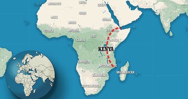 Afrika po ndahet në dy pjesë pas një procesi të