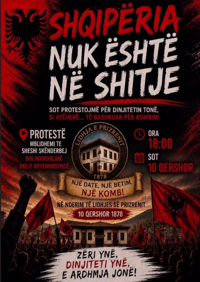 Revolta n&euml; dit&euml;n e 11-t&euml;/ Shqip&euml;ria n&euml; k&euml;mb&euml;,