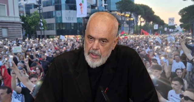 Protesta kund&euml;r investimit n&euml; Zv&euml;rnec, reagon Rama: