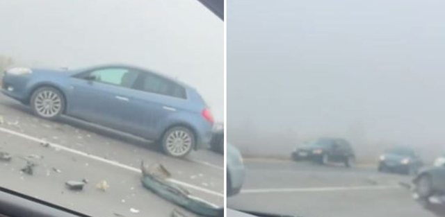 Aksident i shum&euml;fisht&euml; n&euml; rrug&euml;n nacionale