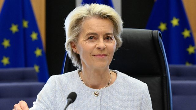 FOTOLAJM/ Ursula von der Leyen mbërrin në Tiranë për takimin